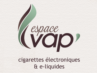EspaceVap' logo e cig logo logotype