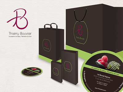 Thierry Bouvier Packaging branding graphic design logo logotype packaging