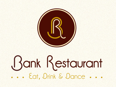 Bank Restaurant logo branding logo logo design logotype