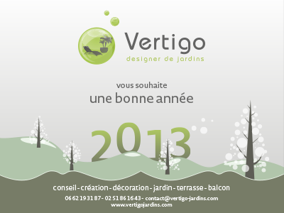 Vertigo Carte De Voeux 2013