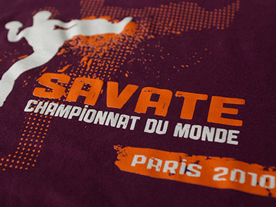 French boxing World Championship T-shirt