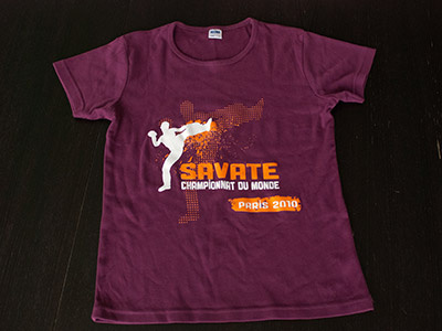 French boxing World Championship T-shirt branding logo logo design logos logotype t shirt tshirt