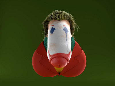 Joker adam blender clown green joker popart popculture poster red