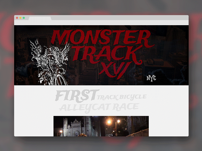 Monstertrack Website