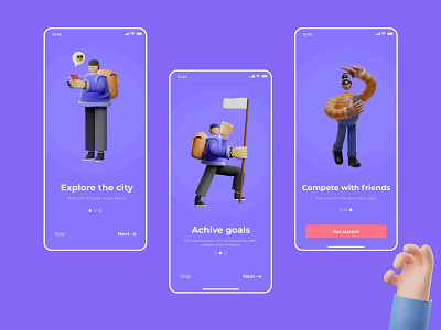 City Quest App Onboarding