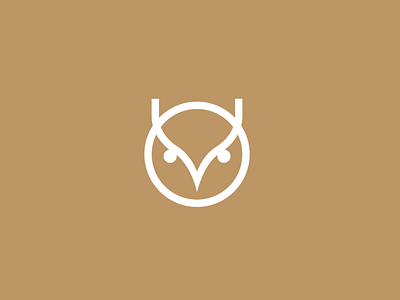 Owl Logomark bird branding gamer identity logo logomark monograph owl predator streamer twitch wise