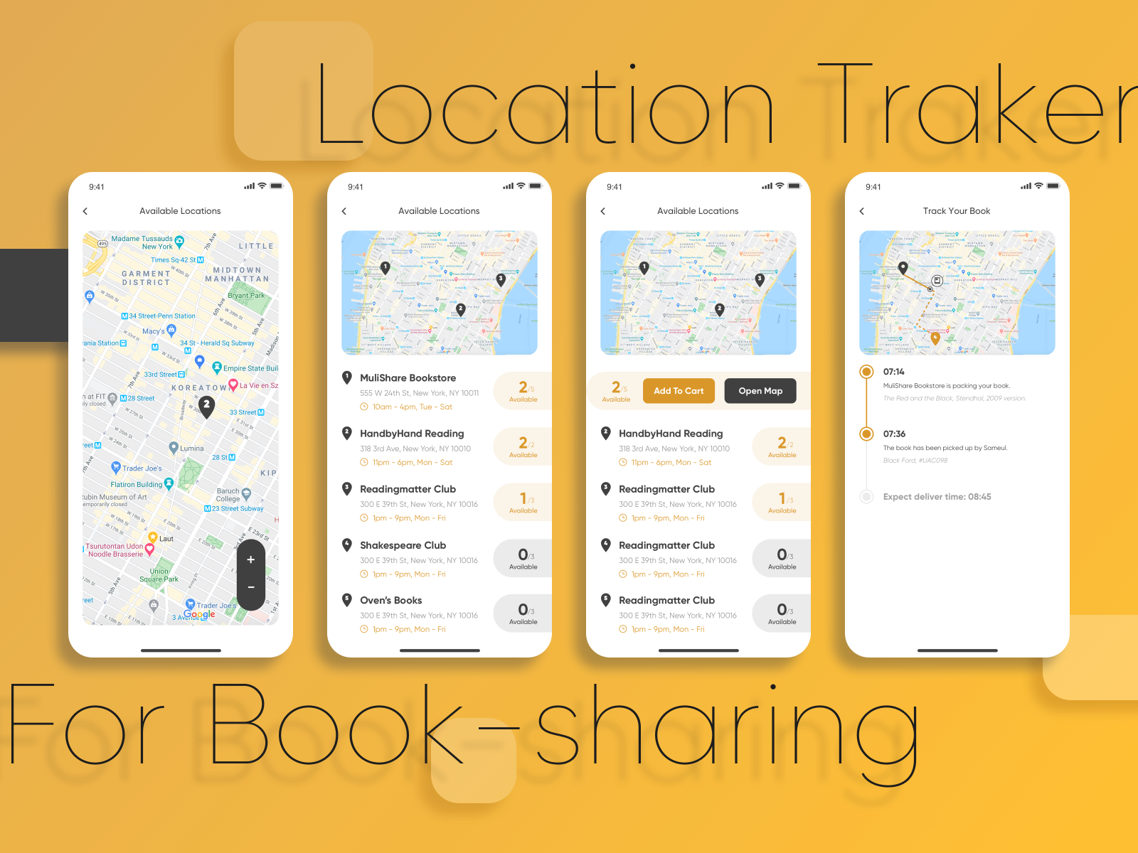 Day 20 Location Tracker by Tiann on Dribbble