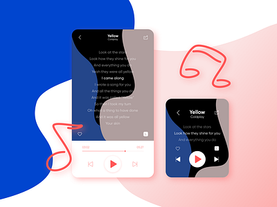 Day 9 - Music player ui design ux