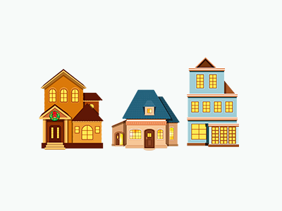 Houses Illustrations