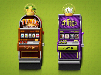 Animated Slots animation button casino dart117 icon play slots tropic