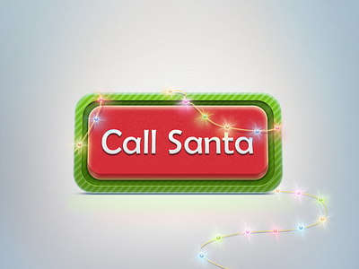 Click to call Santa! button christmas controls cta dart117 icon lights new year santa