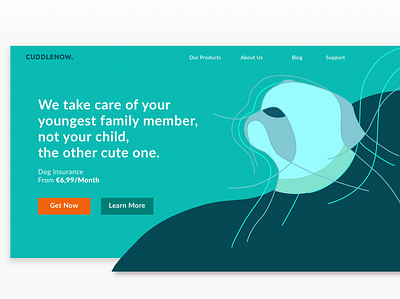 Landing Page / DailyUI #003 dailyui insurance landingpage sketch ui website