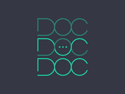 Logo docdocdoc app doc health logo text