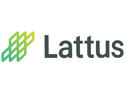 Lattus Logo app app branding brand connection design flat design geometric gradient gradient icon graphic design growth icon illustraor lattice lattus logo logo 2d professional development