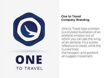 One to Travel Company Branding