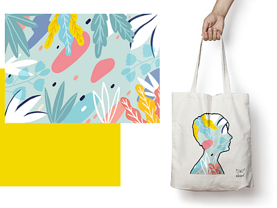 Tote Bag and Custom Illustration