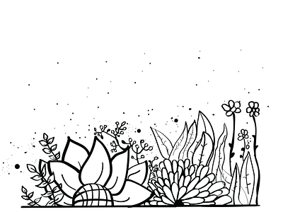 Flowers Illustrations illustration minimal