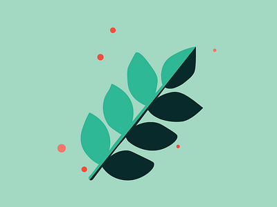 Plant botanical design illustration minimal plant simple design