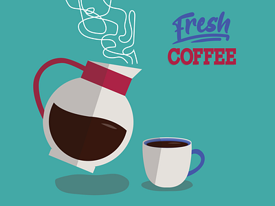 Coffee Pot Illustration