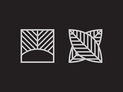 Elysium Graphic Set black and white branding design elysium grayscale illustration island leaf lettering logo minimal monogram monoline paradise pattern sunset