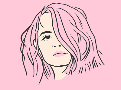 Cherry Glazerr band cherryglazerr drawing girl illustration music portrait wacom woman