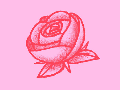 Red Rose Illustration