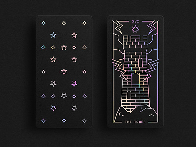 Holographic Tarot - The Tower