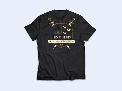 Hack of Thrones T-Shirt game of thrones hackathon illustration t shirt