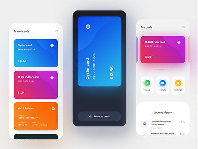 Daily UI 16 - Pop up / overlay app card daily ui daily ui 16 daily ui challenge design design app glass gradient interface mobile mobile design overlay pop up shadow wallet