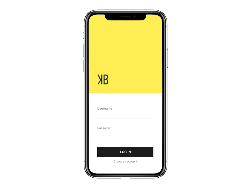 Log in UI adobe cc adobe xd after effects animation app design interface ios iphone iphone x login madewithadobexd mobile ui ux