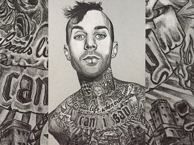 Travis Barker Illustration