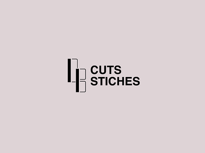 Cuts and Stiches branding logo