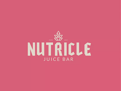 Nutricle brand identity branding design icon logo