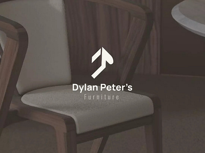 Daylan Peter's Furniture brand identity branding design logo minimal vector