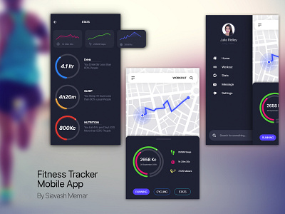 Fitness App adobe photoshop adobe xd adobexd app app design appdesign application design application ui design fitness app fitness tracker mobile app ui ui ux ui deisgn uidesign ux ux design