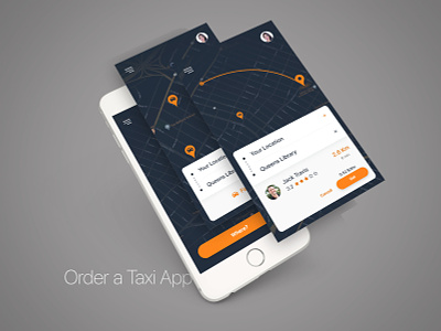 Order a Taxi App adobexd animaiton app app design appdesign application design application ui car app design taxi taxi app uber uber design ui ui ux ui animation ui deisgn uidesign ux ux design
