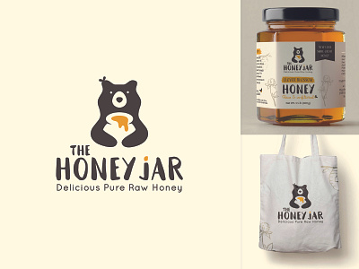 Brand identity & label design honey company