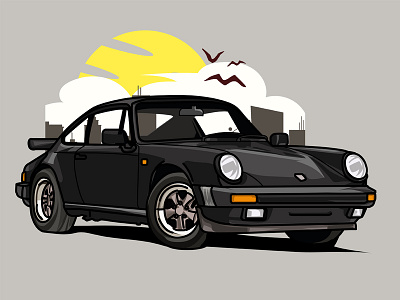 black carrera porsche 1984