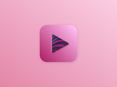 App icon ios app design branding dailyui design icon ios mobile pink