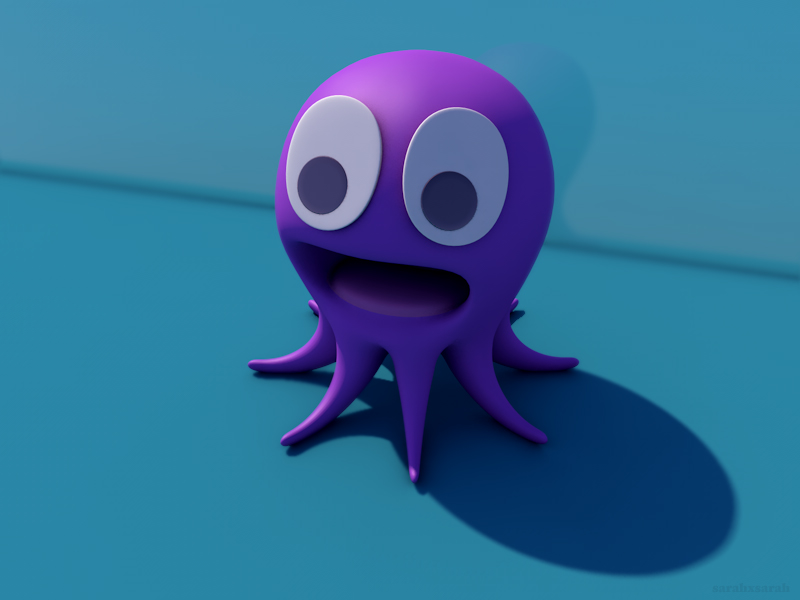 Happy Octopus! by Sarah G on Dribbble