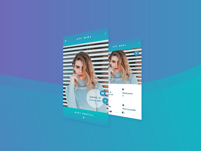 Dating App Concept: Daily UI 006/007