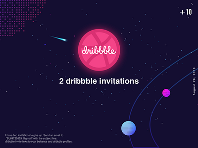 2x dribbble invite