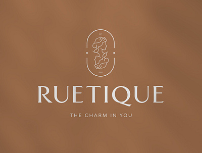 Ruetique brand identity branding cards fashion fashion brand fashion illustration illustration logo playing card store