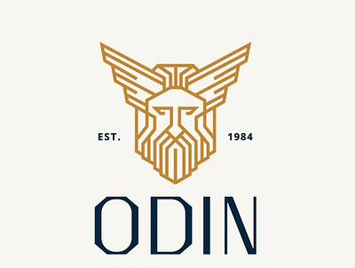 Odin - Branding identity az brand brand design brand identity branding branding design face flat icon illustration illustrator logo logo design logodesign logos odin omar elnajmy studios