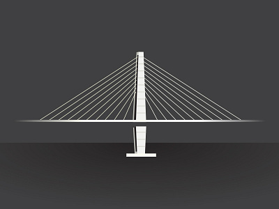 Single Pillar - Ravenel Bridge ravenel bridge charleston sc