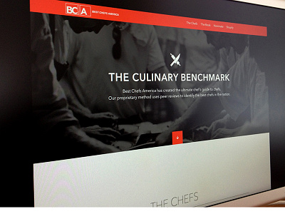 Homepage Design chefs culinary homepage horizontal responsive scroll website