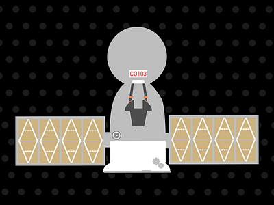Soyuz Capsule aaron clean design dry dry soup dry soup drysoup flat illustration illustrator minimal space spacecraft vector