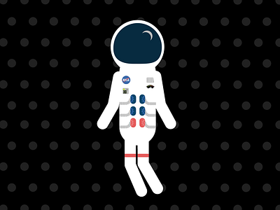 Astronaut aaron astronaut character character art character concept character creation character design clean design dry dry soup dry soup drysoup flat illustration illustrator minimal nasa space vector
