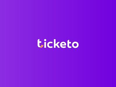 Ticketo - Branding brand design branding design identity logo logotype ticket ticket app tickets