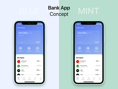 Bank App Concept